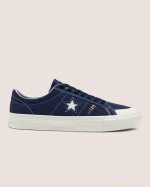 Boty Nízké Converse CONS Alexis Sablone One Star Pro Semišové Blankyt | CV-713XAE