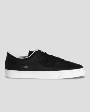 Boty Nízké Converse CONS Louie Lopez Pro Læder Černé | CV-189UTA