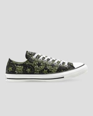 Boty Nízké Converse Chuck Taylor All Star Logo Replay Černé | CV-521YMX