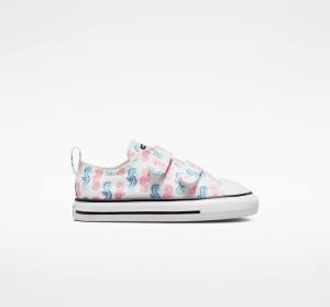 Boty Nízké Converse Chuck Taylor All Star Easy-On Seahorses Bílé Růžové Světle | CV-526WAY