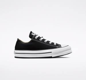 Boty Nízké Converse Chuck Taylor All Star Lift Platformyě Černé Bílé | CV-547ATH