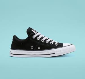 Boty Nízké Converse Chuck Taylor All Star Madison Černé Bílé | CV-698JQR