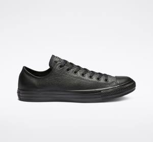 Boty Nízké Converse Chuck Taylor All Star Læder Černé | CV-958HIR