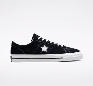 Boty Nízké Converse One Star Černé Bílé | CV-215ZAJ