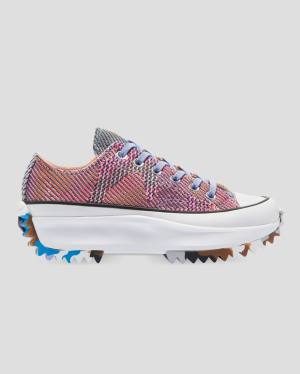 Boty Nízké Converse Run Star Hike Knit Print Oranžové Růžové | CV-395IBX