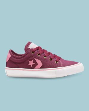 Boty Nízké Converse Star Replay Vínové | CV-695VUO