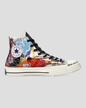 Boty Vysoké Converse Chuck 70 Beat The World Viacfarebný | CV-051DEM