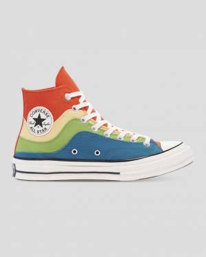 Boty Vysoké Converse Chuck 70 National Parks Blankyt Zelene Oranžové | CV-415FXW