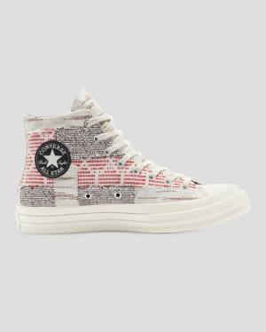 Boty Vysoké Converse Chuck 70 Patchwork Růžové Šedé | CV-742RWF