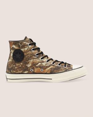 Boty Vysoké Converse Chuck 70 Realtree Edge Camo Print Utility Hnědé | CV-387DXO