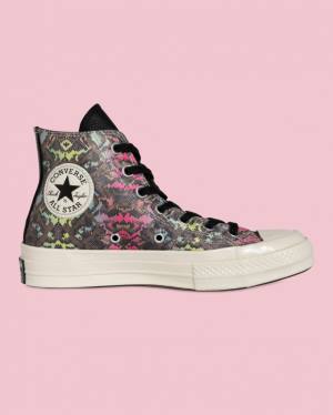 Boty Vysoké Converse Chuck 70 Satin Snake Print Černé | CV-025IEG