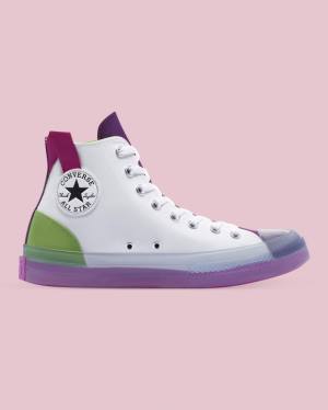 Boty Vysoké Converse Chuck Taylor All Star CX Blocked Bílé | CV-120EJU