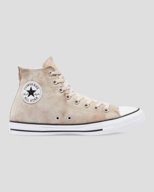 Boty Vysoké Converse Chuck Taylor All Star Summer Daze Wash Hnědožlutý | CV-165BOE