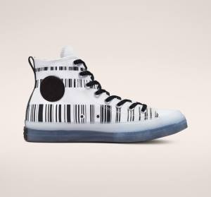 Boty Vysoké Converse Chuck Taylor All Star CX Translucent Barcode Bílé Černé | CV-217TXV