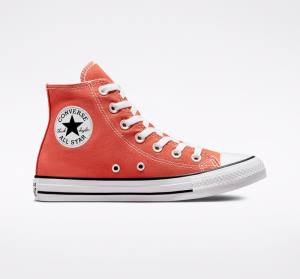 Boty Vysoké Converse Chuck Taylor All Star Seasonal Color Oranžové | CV-543KCH