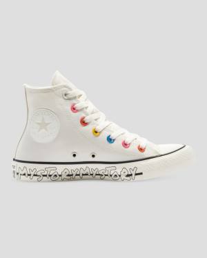 Boty Vysoké Converse Chuck Taylor All Star My Story Béžový | CV-908XHG