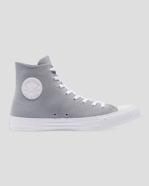 Boty Vysoké Converse Chuck Taylor All Star Renew Knit Šedé | CV-924SAN