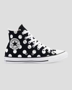 Boty Vysoké Converse Chuck Taylor All Star Glitter Shine Černé | CV-964ISZ