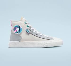 Boty Vysoké Converse Chuck Taylor Alt Star Marbled Patch Šedé Růžové | CV-195FMP