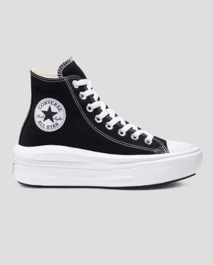 Boty Vysoké Converse Chuck Taylor Move Platformyě Černé | CV-821SFL