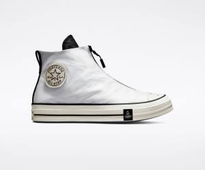 Boty Vysoké Converse Joshua Vides Chuck 70 Bílé Černé | CV-637NXL