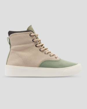 Boty Vysoké Converse Jungle Cloth Skidgrip Hnědé Zelene | CV-958QAT