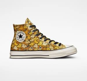 Boty Vysoké Converse Peanuts Chuck 70 Žluté Zlaté | CV-913GDU