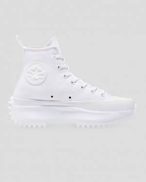 Boty Vysoké Converse Run Star Hike All White Bílé | CV-875RWM