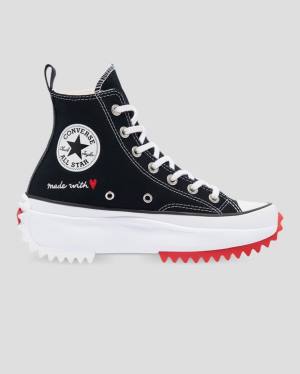 Boty Vysoké Converse Run Star Hike Love Thread Černé | CV-107NWH