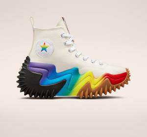 Boty Vysoké Converse Run Star Motion Platformyě Pride Fialové | CV-106TDF