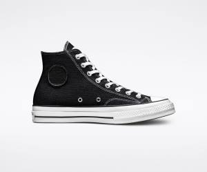 Boty Vysoké Converse Stussy Chuck 70 Černé Bílé | CV-435ILT