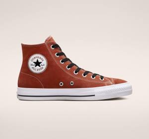 Skate Boty Converse CONS Chuck Taylor All Star Pro Semišové Černé Bílé | CV-549MHB