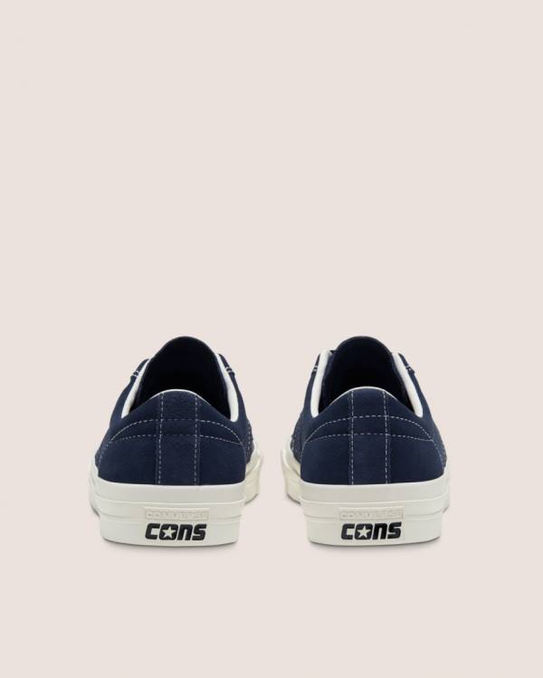 Boty Nízké Converse CONS Alexis Sablone One Star Pro Semišové Blankyt | CV-713XAE