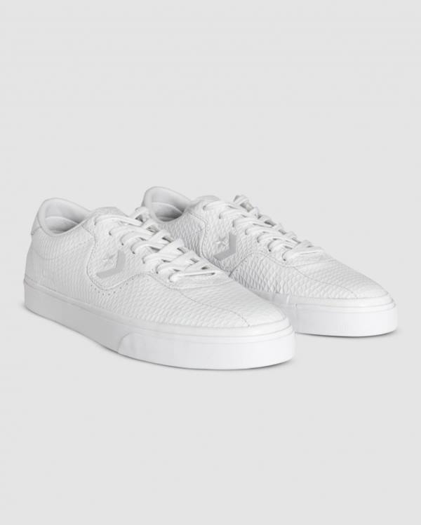 Boty Nízké Converse CONS Louie Lopez Pro Læder Bílé | CV-403NSH