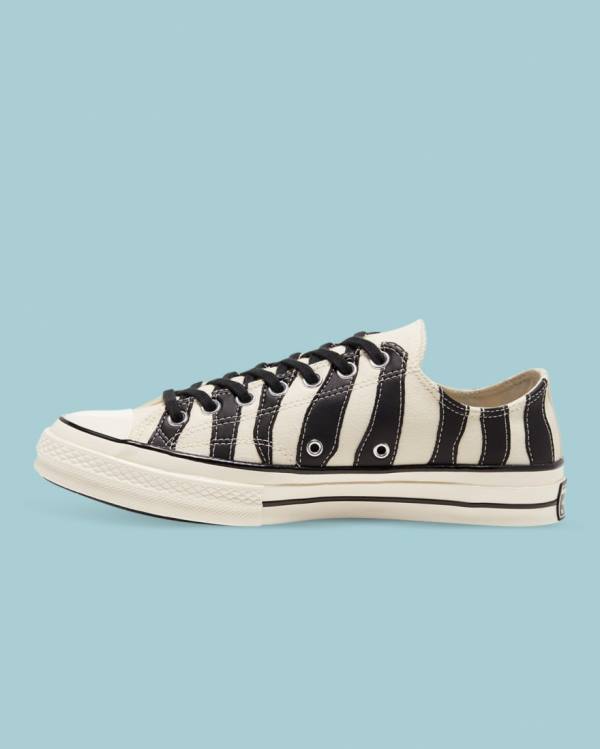 Boty Nízké Converse Chuck 70 Archive Zebra Overlay Béžový | CV-954GQA