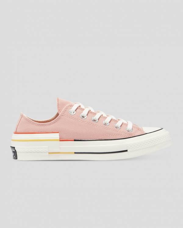 Boty Nízké Converse Chuck 70 Colour Block Růžové | CV-128DFK