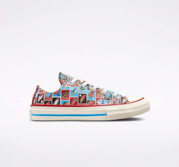 Boty Nízké Converse Chuck 70 Frozen Treats Červené Blankyt | CV-271HLX