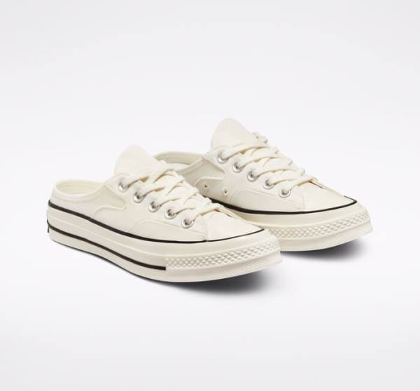 Boty Nízké Converse Chuck 70 Mule Černé | CV-540NOQ