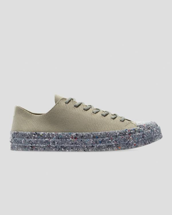 Boty Nízké Converse Chuck 70 Renew Knit Zelene | CV-126DAQ