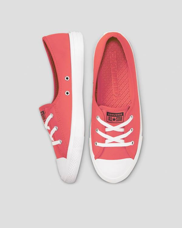 Boty Nízké Converse Chuck Taylor All Star Ballet Seasonal Colour Růžové | CV-069GHP