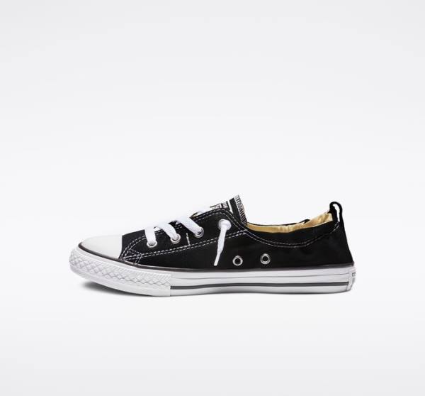 Boty Nízké Converse Chuck Taylor All Star Shoreline Slip Černé | CV-128HUB