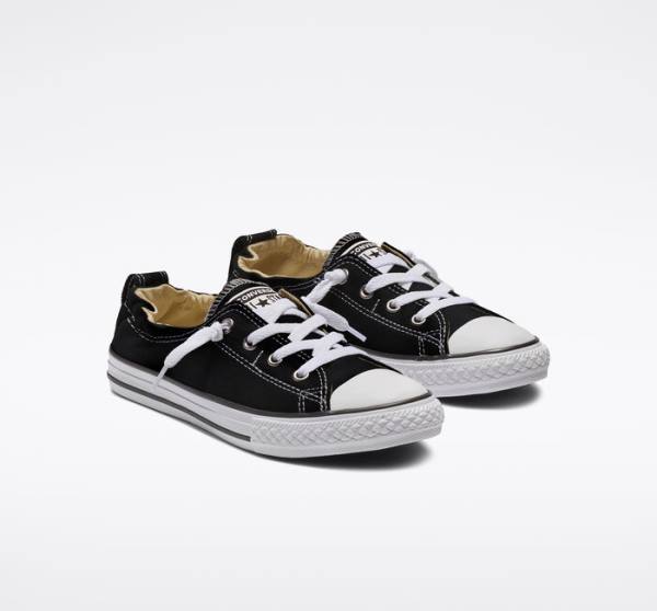 Boty Nízké Converse Chuck Taylor All Star Shoreline Slip Černé | CV-128HUB