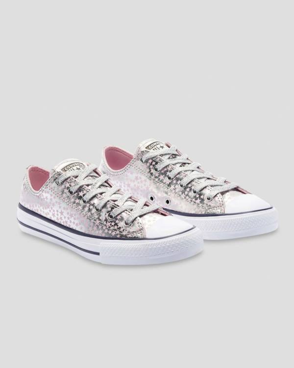 Boty Nízké Converse Chuck Taylor All Star Shes A Star Růžové Stříbrné | CV-184SEU