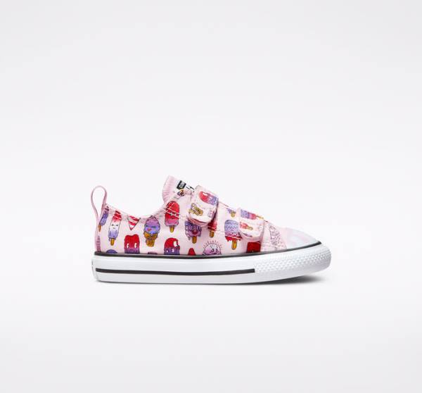 Boty Nízké Converse Chuck Taylor All Star Easy-On Frozen Treats Růžové Růžové | CV-347NRE