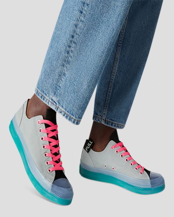 Boty Nízké Converse Chuck Taylor All Star CX Pull Tab Šedé | CV-439ETR