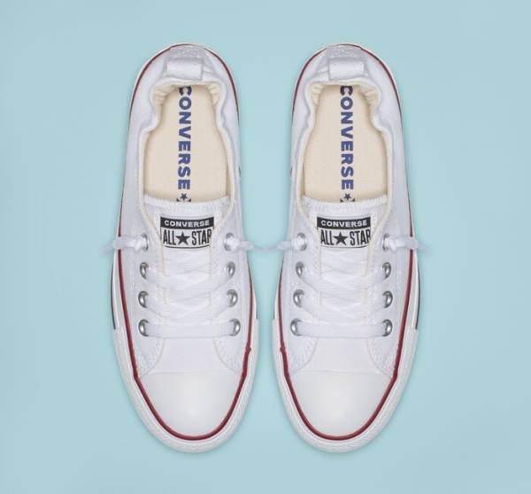 Boty Nízké Converse Chuck Taylor All Star Shoreline White Slip On Bílé | CV-483QBU