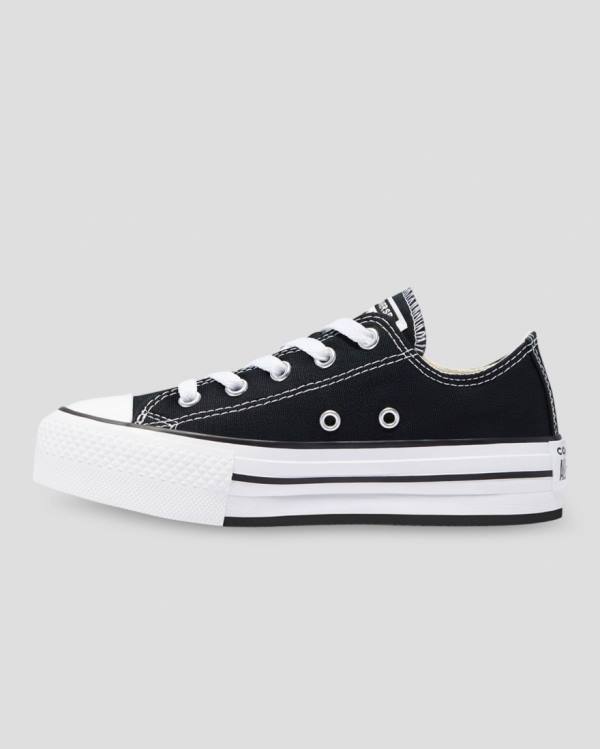 Boty Nízké Converse Chuck Taylor All Star EVA Platformyě Černé | CV-510NYO