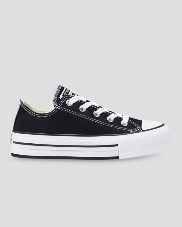 Boty Nízké Converse Chuck Taylor All Star EVA Platformyě Černé | CV-510NYO