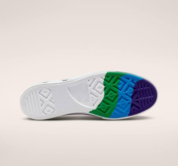 Boty Nízké Converse Chuck Taylor All Star Lift Platformyě Pride Červené | CV-524DFK