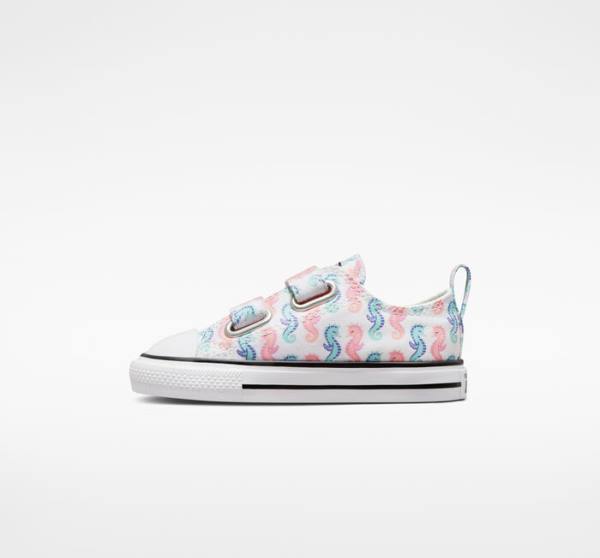 Boty Nízké Converse Chuck Taylor All Star Easy-On Seahorses Bílé Růžové Světle | CV-526WAY